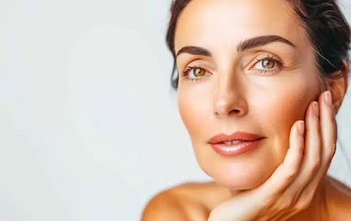 Denkerfalten (Stirnfalten) behandeln in München Entspannte Ausstrahlung ohne Maskeneffekt